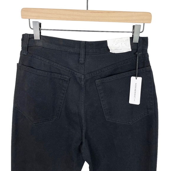 NWT WEWOREWHAT The Danielle Crystal High Rise Straight Leg Jean - Picture 9 of 12